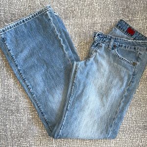 Fossil low rise flare Jeans